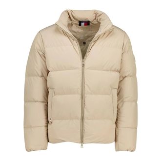 Tommy Hilfiger Heren, Jassen, Beige, Maat: S Polyamide