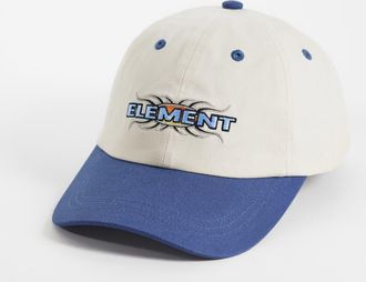 Element Cappello con visiera bianco sporco