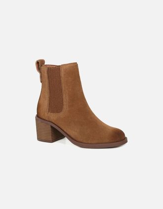 Clarks Womens Chamberly Top Womens Chelsea Boots - Brown - Size: 3.5