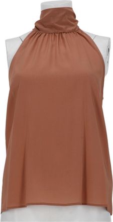 Pantaloni Torino Anita Viscose-Blend High Neck Top