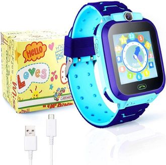 Trade Shop Trade Shop - Smartwatch For Kids Digital Clock Touch Support Sim Games Idea Gift