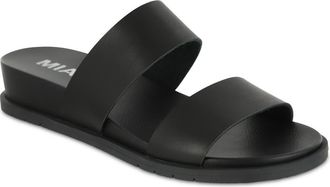 Mia Yelena Slide Sandal in Black at Nordstrom Rack, Size 6.5