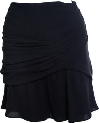 Iro draped Lussac skirt in black