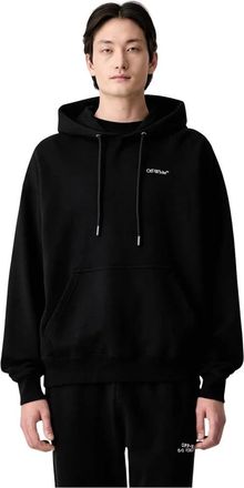 Off-white Half Arrow Skate Hoodie - Heren - Hoodies - Zwart - L - Katoen - Hoodies & sweatvesten