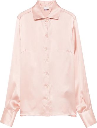 Eleventy blouse met knopen - Roze