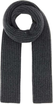 Maison Margiela Grey Wool Scarf
