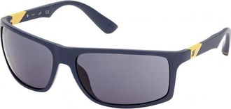 Web Eyewear Mens WE0293-6392V WE0293 63 6392V Sunglasses - Blue - One Size