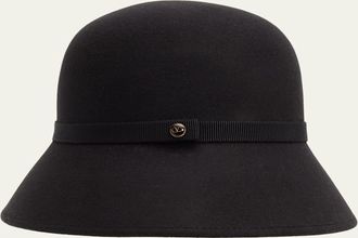 Valentino Garavani VLogo Signature Cloche Hat