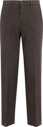 BRIGLIA 1949 straight-leg trousers - Brown