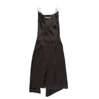 Acne Studios Vestido Midi - Dresses - Mujer - Marr&oacute;n - L