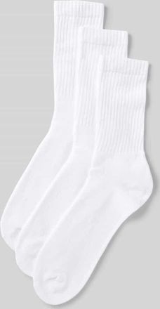 s.Oliver Red Label Socken mit Stretch-Anteil im 3er-Pack in Weiss, Gr&ouml;&szlig;e 39-42