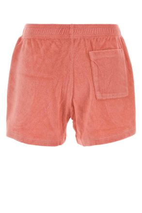 Sporty & Rich Logo Bermuda Shorts - Pink