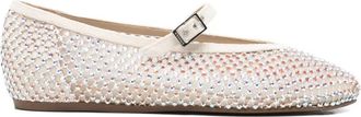 Le Silla Ballerine con strass - Toni neutri