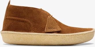 Clarks Desert Rain Dark Cola Suede