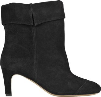 Isabel Marant Eldra Laars met Hak - Dames - Laarzen met Hak - Zwart - 38 EU - Leer - Schoenen