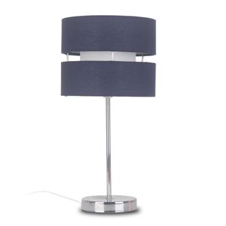 Lewis's Ella Table Lamp (20x40.5CM) - Navy | TJ Hughes