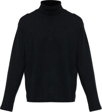 Lisa Yang Aksel Turtleneck - Heren - Cashmere truien - Zwart - XL - Kasjmier - Truien & Vesten