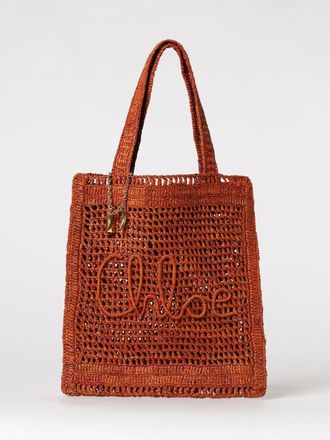 Chlo&eacute; Borsa Summer Banana Chlo&eacute; in rafia crochet