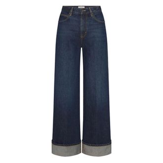 Frame Denim Cuffed Five-pocket Jeans