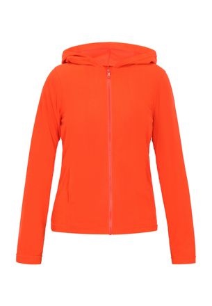 Mymo Fleece jas Dames oranje