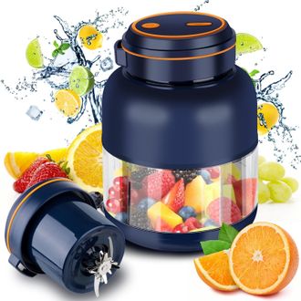 OEM Vaso Exprimidor El&eacute;ctrico Port&aacute;til - Azul
