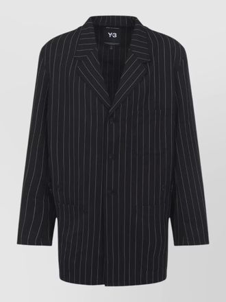 Yohji Yamamoto chore jacket belted back patch pockets