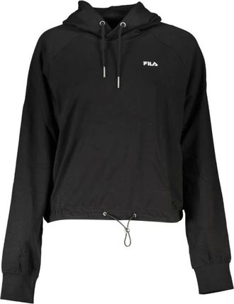 Fila Dames, Sweatshirts & Hoodies, Zwart, Maat: XL Katoen
