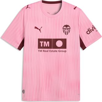 Puma Maglia Third Valencia CF 26/27 da uomo, Accessori, Rosa, 3XL