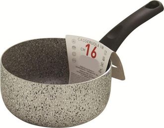 Trade Shop Trade Shop - Cacerola Antiadherente Con Mango Ergon&oacute;mico De Utensilio De Cocina De 16-20 Cm - -16 Cm