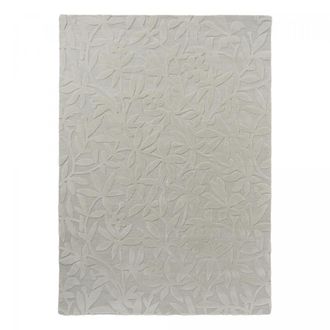 Laura Ashley Alfombra de sal&oacute;n capiton&eacute; a mano de lana natural, beige 170x240