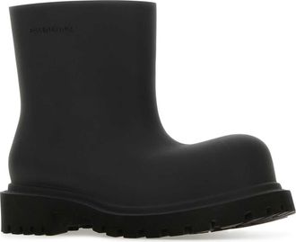 Balenciaga Womens Ankle Boot Black Eva