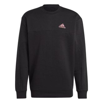 adidas Stadium Fleece Badge of Sport Sweatshirt Black HN4758