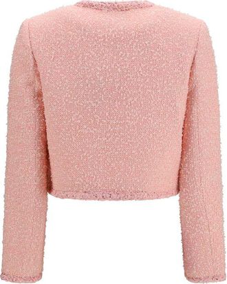 Self Portrait Womens Multicolor Polyester Jacket Clothing