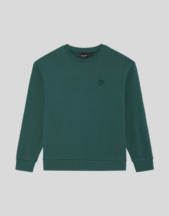 Lyle & Scott Lyle And Scott Mens Heavyweight Cotton Sweatshirt - Green - Size: 12/13 y