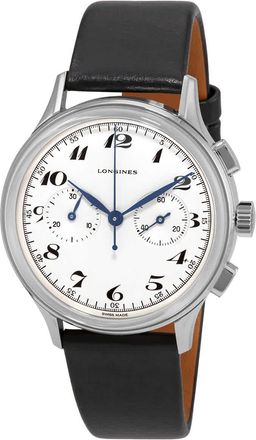 Longines Heritage Classic Chronograph 1946 Automatic Silver Dial Mens Watch L2.827.4.73.0