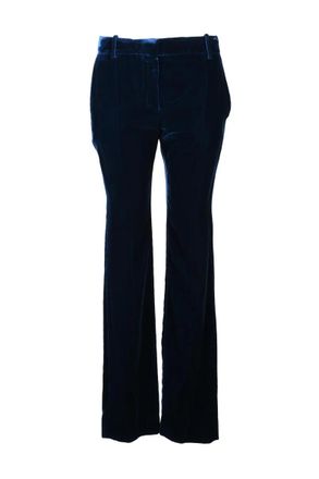 Nina Ricci Velvet Trousers - Midnight Blue