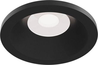 Maytoni Zoom Downlight Empotrable Negro, 1 Luz Ip65, Gu10