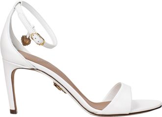 Dolce & Gabbana Dolce&Gabbana Devotion Mujers Sandalias de Cuero Blancas