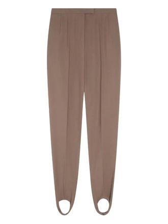 Dries Van Noten Stirrup broek - Bruin