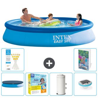 Intex Piscina Easy Set Redonda - 366x76 Cm - 7-piezas S32