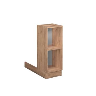 Vicco Isla De Cocina Fame-line, Roble Dorado, 30 Cm Sin Encimera