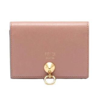 Fendi Pre-owned Wallets, female, Pink, Size: ONE SIZE Pre-owned By The Way Leather Card Case