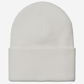 Carhartt Work in Progress Mens Beanie Watch White Acrylic Hat