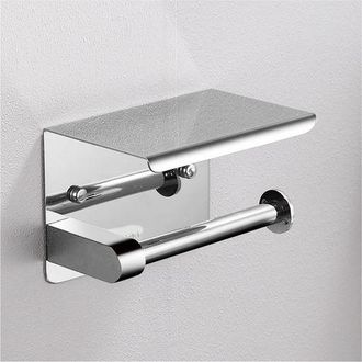 OEM Portarrollos De Papel Higi&eacute;nico De Acero Inoxidable Para Montaje En Pared Con Estante Espacioso Para Cocina Y Ba&ntilde;o. Portarrollos De Papel Higi&eacute;nico. P