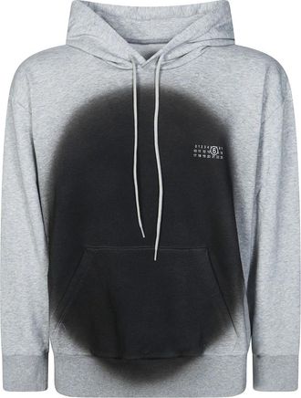 Maison Margiela Felpa con cappuccio - Heren - Hoodies - Grijs - M - Hoodies & sweatvesten