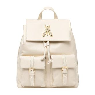 Patrizia Pepe Dames, Tassen, Beige, Maat: ONE Size Leer