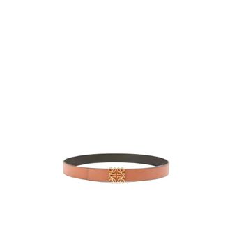 Loewe Belts, female, Brown, 85 CM, Reversible Anagram Belt