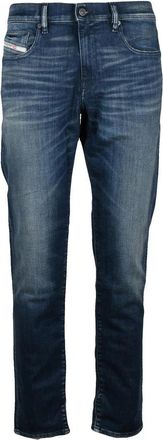 Diesel Blue 2019 D-Strukt Slim Fit Cotton Elastane Jeans