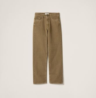 Miu Miu Garment-dyed gabardine pants