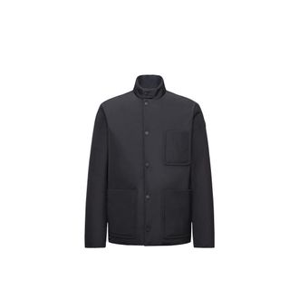 Moncler Ouille Reversible Short Down Jacket Black Size 0